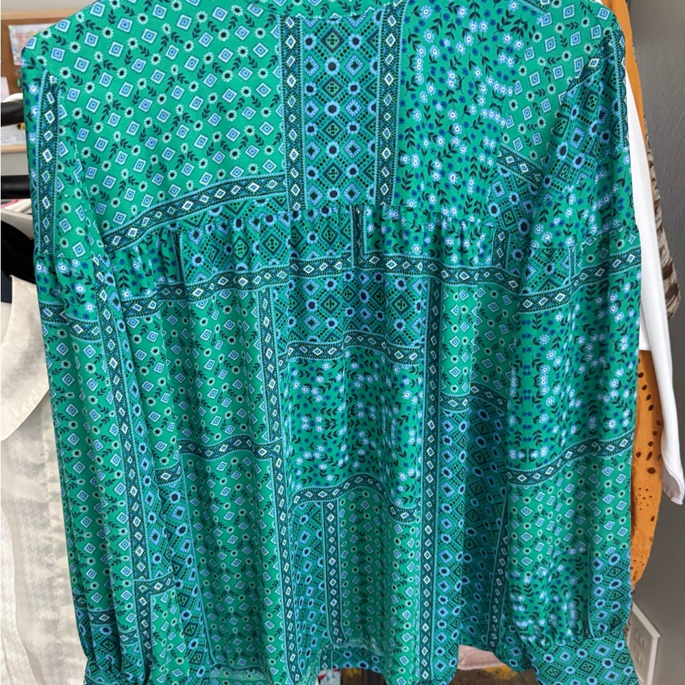 LOFT Blue Blouse